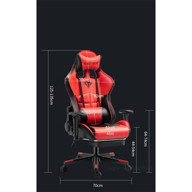 Ergonomic Gaming Chair Experience Gaming in Ultimate Comfort and Style with Our Blue Multi-Functional Gaming Chair