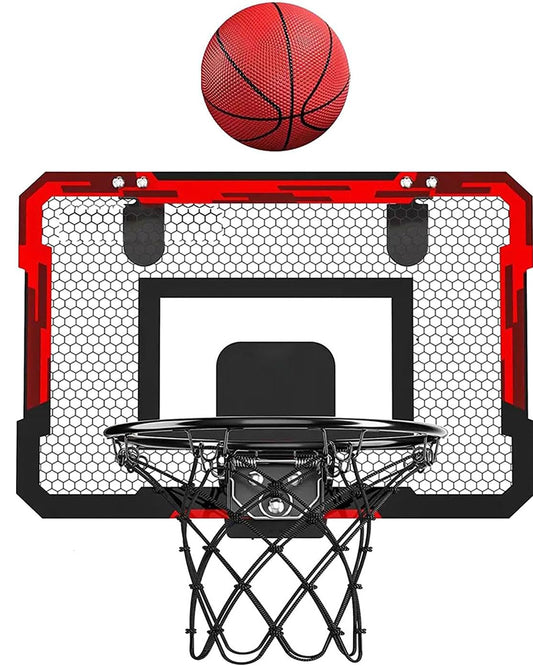 Mounted Basketball Hoop - Indoor and Outdoor Sports Game for Kids and Adults