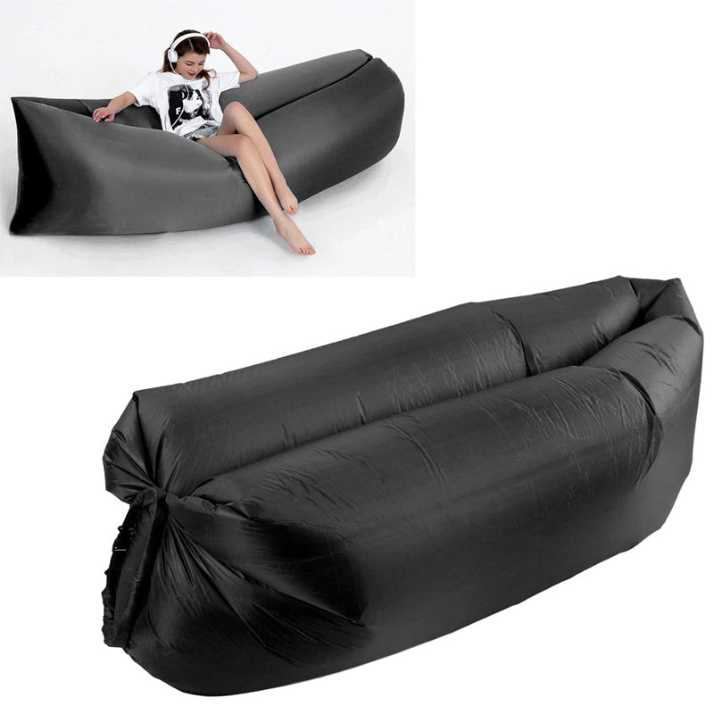 Hammock swing Chair Inflatable Black Air Sofa
