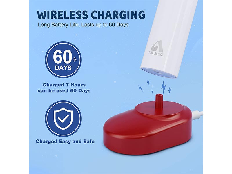 Rechargeable Sonic Toothbrush with Timer