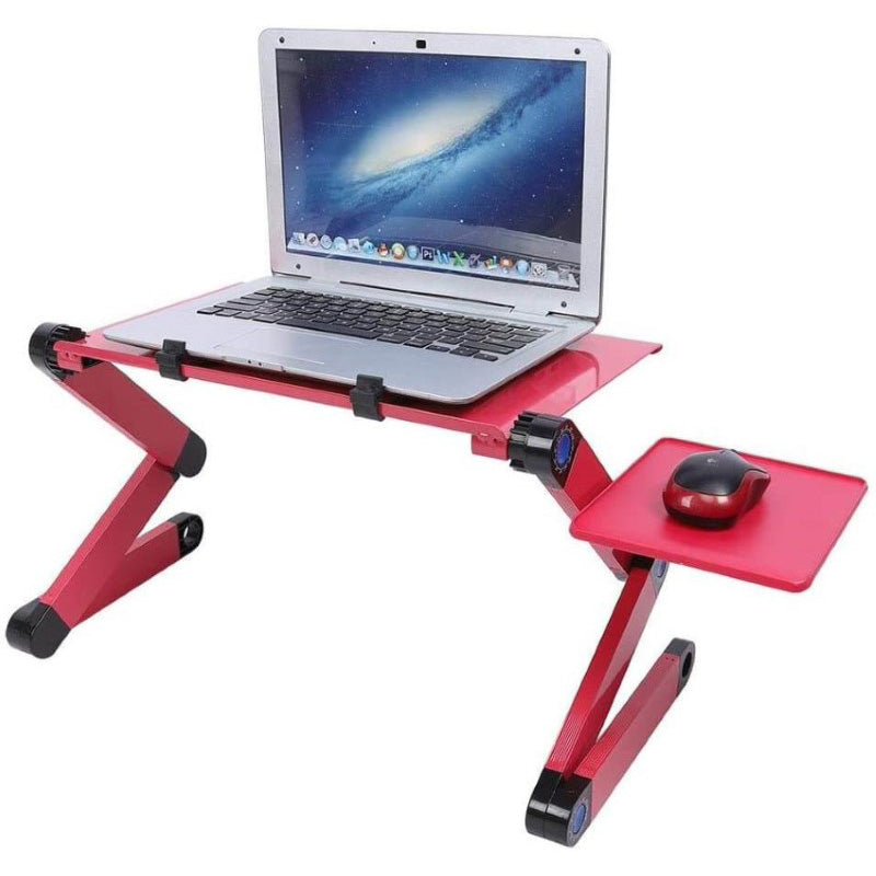 Folding Laptop Table – Portable Desk with Mouse Holder