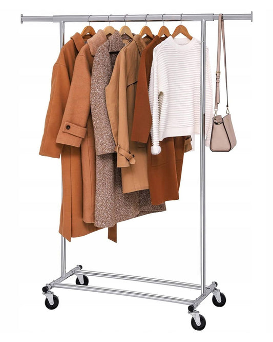 Mobile Clothing Organizer for Closet Storage Clothes Rack