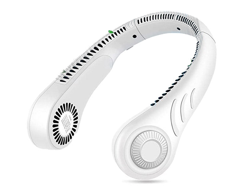 Portable Neck Fan - Hands-Free Bladeless Neck Fan with USB Rechargeable Design