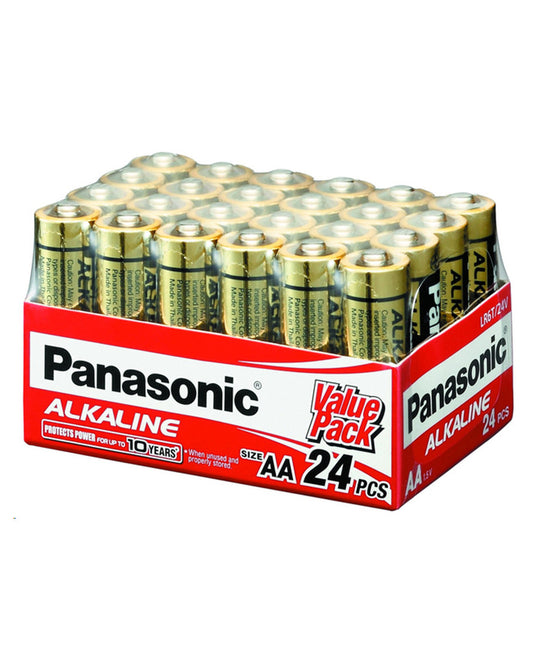 Panasonic AA Alkaline Battery 24 Pack