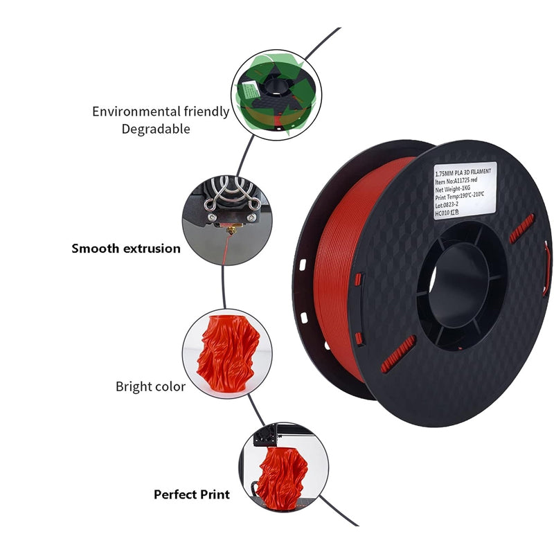 Degradable 3D PETG Filament 1.75