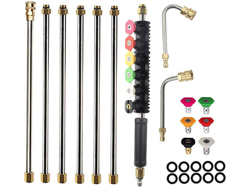 High Pressure Washer Wand Extension Set
