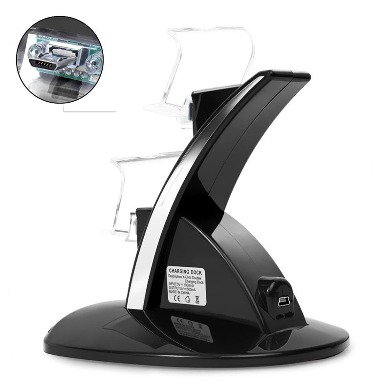 PS4 Charging Dock - Dual PS4 Charging Dock for PlayStation 4 Controllers