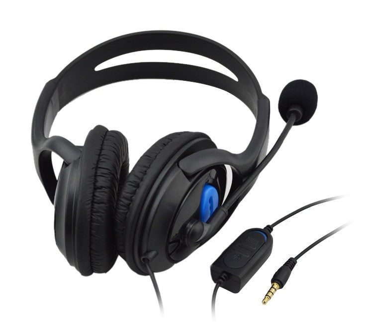 PS4 Headset Wired Game Headset Headphone with MIC