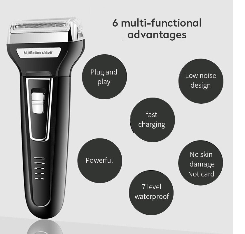 Kemei Hair Trimmer Shaver Clippers Cordless