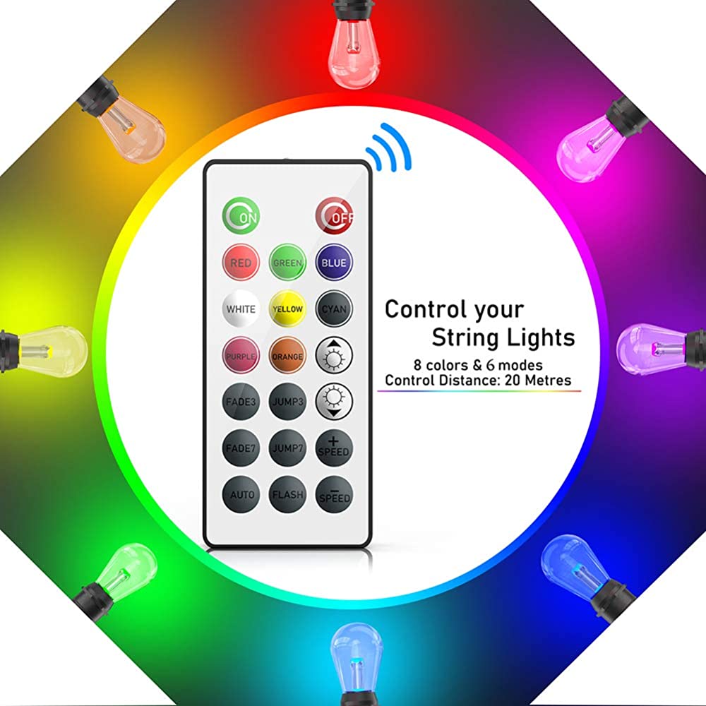Festoon Lights With Remote