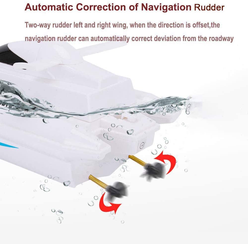 Remote Control Boat – RC Racing Remote Control Boat with Dual Motors