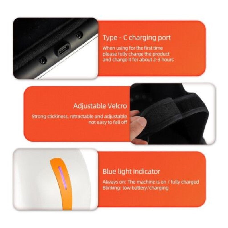 Electric Knee Joint Massager Heated Vibration Massage