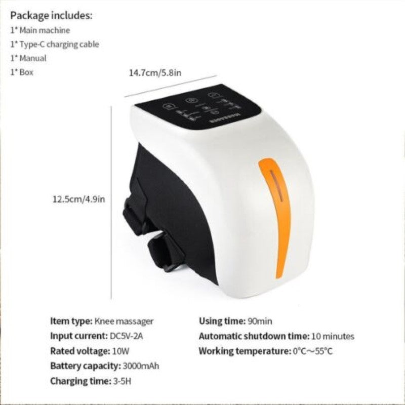 Electric Knee Joint Massager Heated Vibration Massage