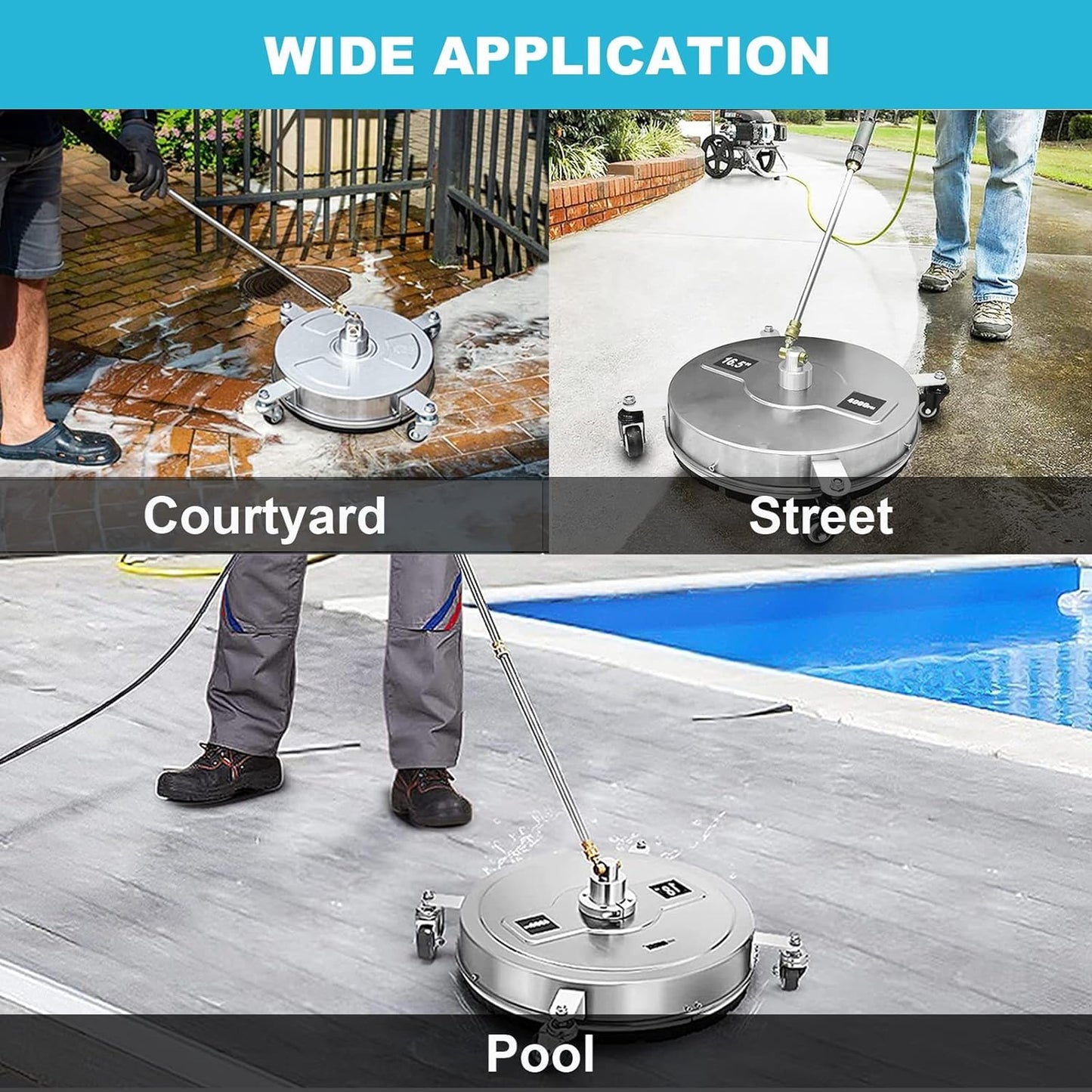 Stainless Steel Surface Cleaner 18 Inch