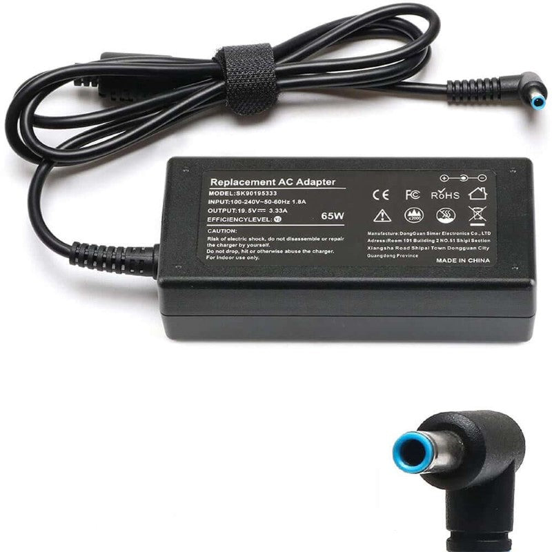 65W Laptop Charger for HP Chromebook - Compatible Power Adapter