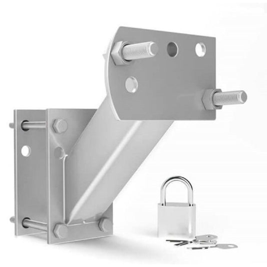 Spare Tire Carrier with Lock - 120lbs Weight Capacity for Side Mount Spare Tires