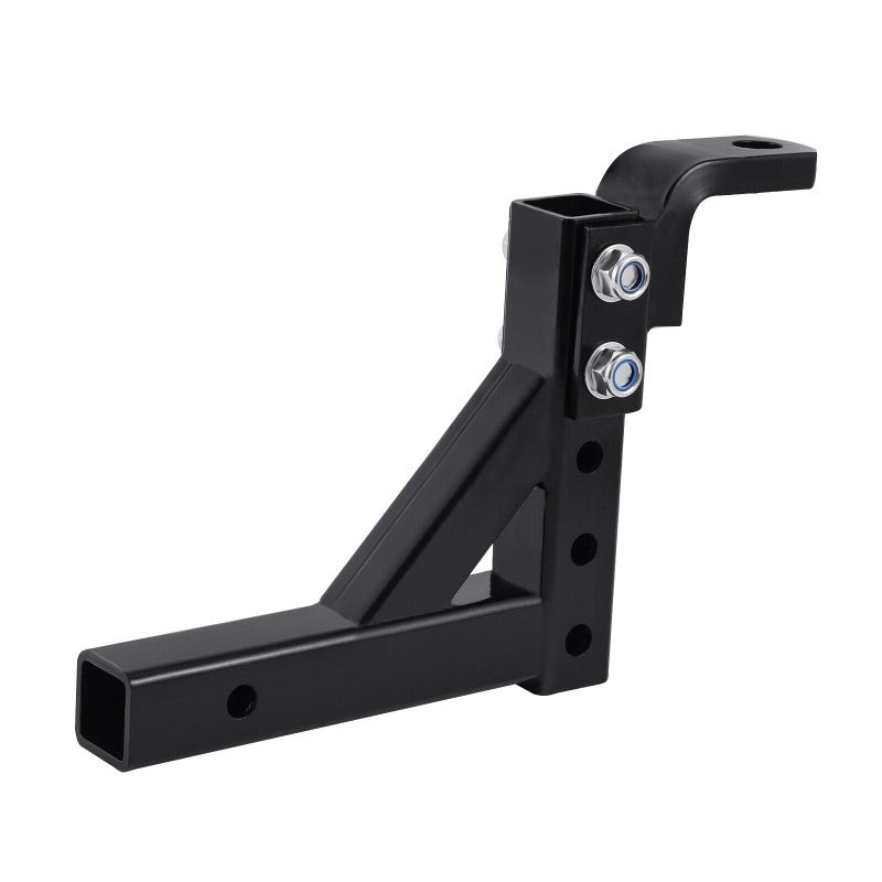 10" Adjustable Drop Hitch Ball Mount for 2" Receiver - Heavy Duty Towing Trailer