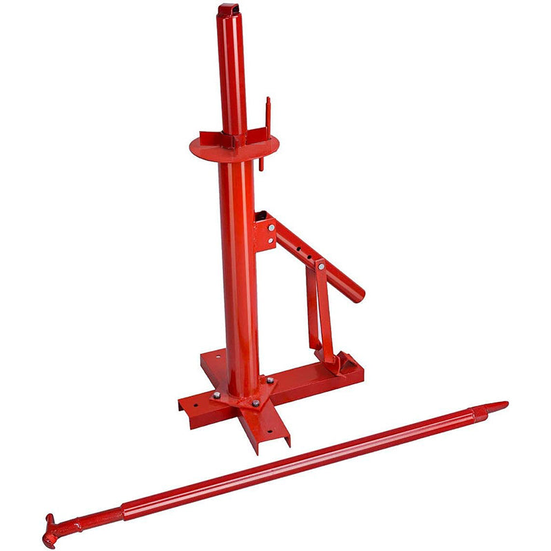 Portable Heavy Duty Tyre Changer Manual Hand Bead Breaker Tool Red