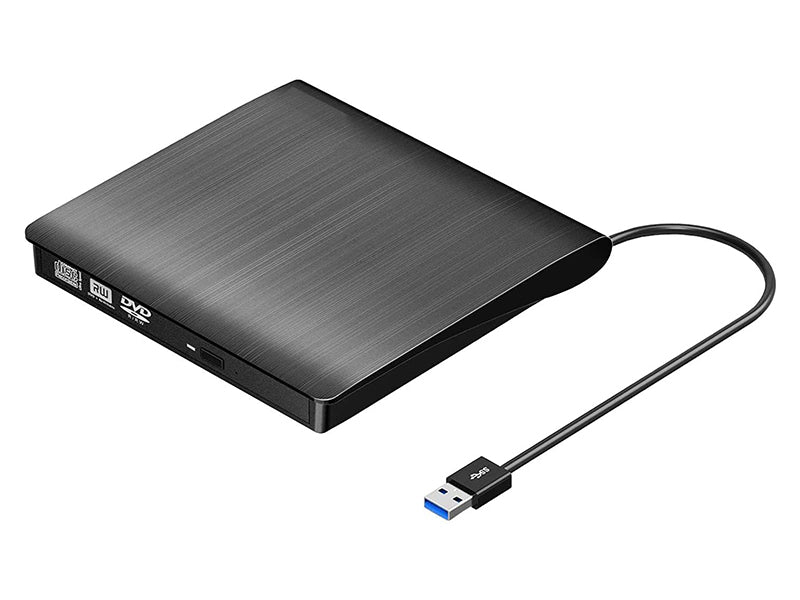 External CD DVD Drive USB 3.0 - Portable USB CD ROM DVD