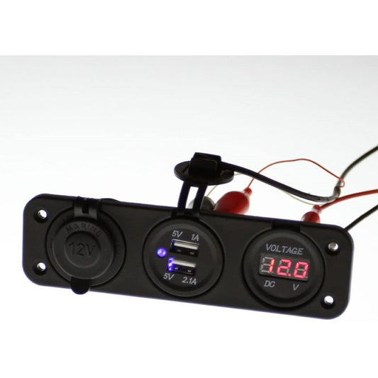 USB Socket 12V/24V Cigarette Lighter Socket