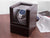 Automatic Quad Watch Winder Wood Display Box Motor Rotation Storage