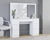 Dressing Table with Hollywood Mirror & 7 Drawers