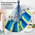 Hammock Chair Hanging Rope Swing Seat with 2 Cushions - Relax in Style