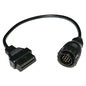 Mercedes BENZ 14 Pin to 16 Pin Diagnostic tool OBD2 Cable