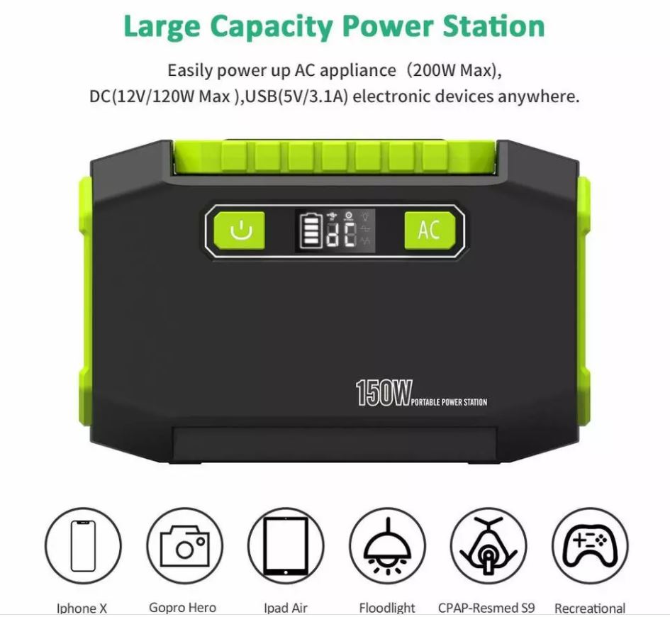 Portable Power Generator Charging Power Station