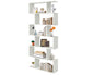 CURA 6-Tier Bookshelf Space-Saving & Multi-Functional Storage Solution