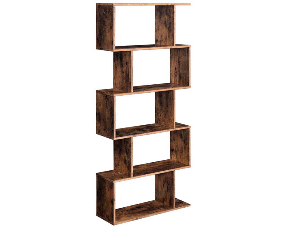 CURA 6 Tier Bookshelf Space Saving & Multi Functional Storage Solution
