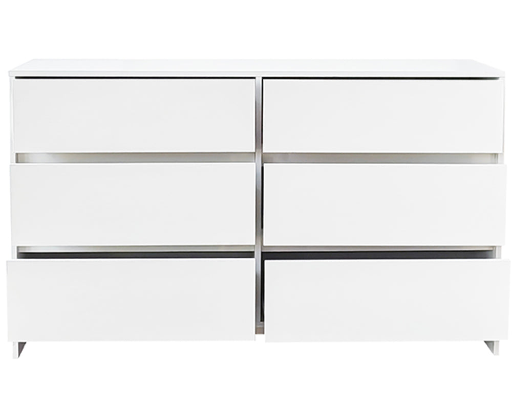 CURA 6-Drawer Chest – Modern Bedroom Dresser & Storage Cabinet