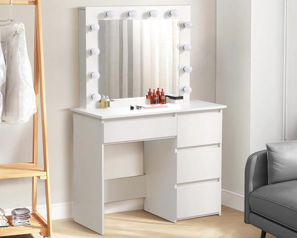 Dressing Table with HD Mirror Vanity
