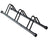 3 Bike Bicycle Floor Parking Rack Storage Stand