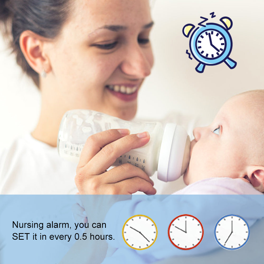 Smart Baby Monitor with 4.3" Screen & Night Vision – 2-Way Talk