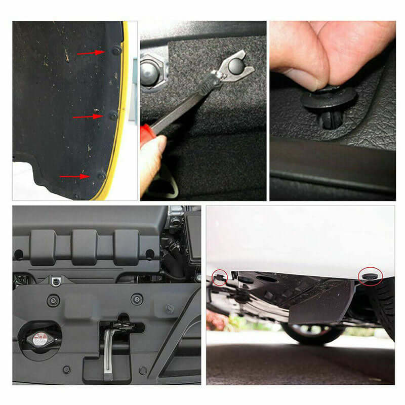 640Pcs Car Body Trim Clips Kits