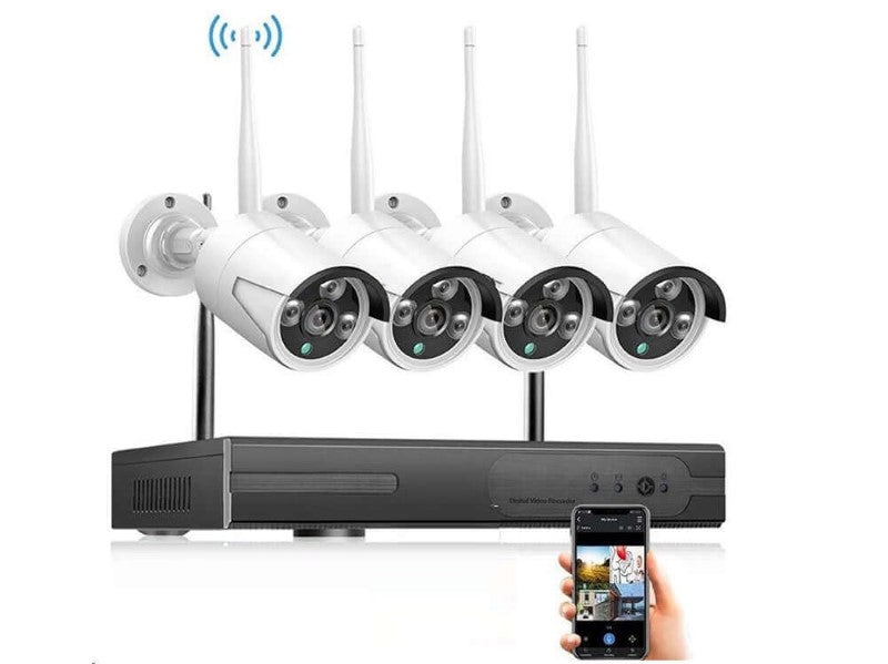 Wireless security camera system