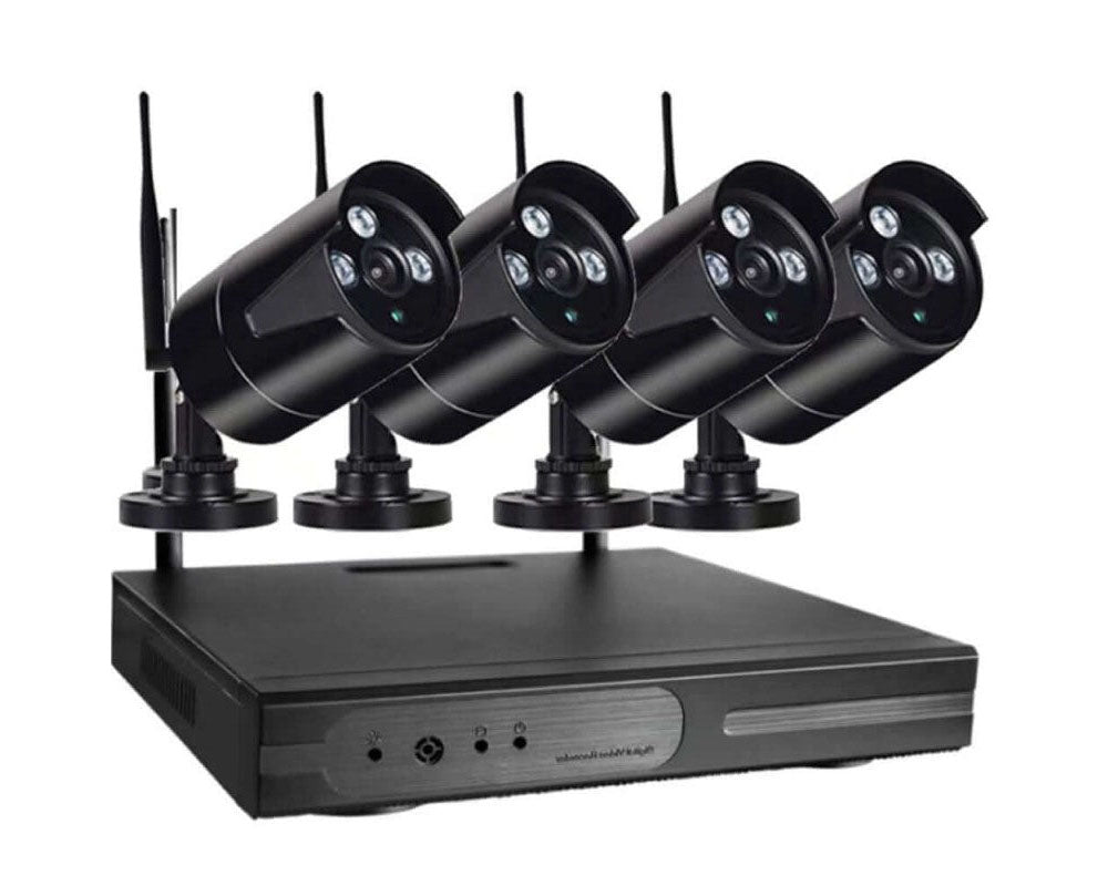 Wireless Security Camera system with 4 Cameras