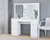 Dressing Table with Hollywood Mirror & 7 Drawers
