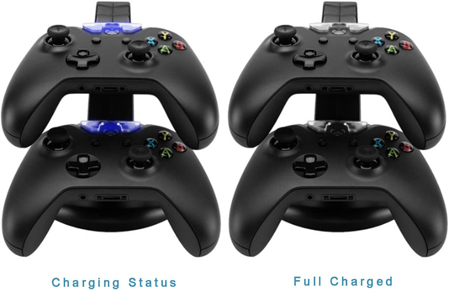 Controller Charger for Xbox One Dock, One S Xbox Charging Dock Charge Fast