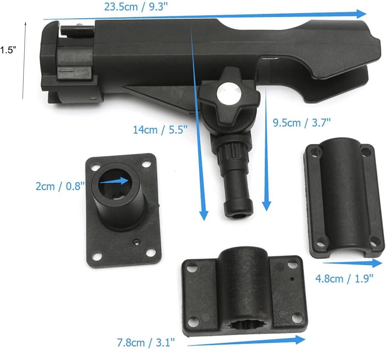 230 Powerlock Rod Holder, Fishing Rod Holder for Boat