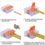 75pcs Electrical Connectors Wire Block Clamp Terminal Cable - Reusable Mini Quick Wire Terminal Connector