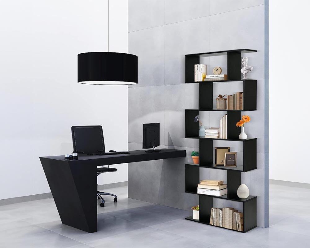 CURA 6-Tier Bookshelf – Space-Saving & Multi-Functional Storage Solution