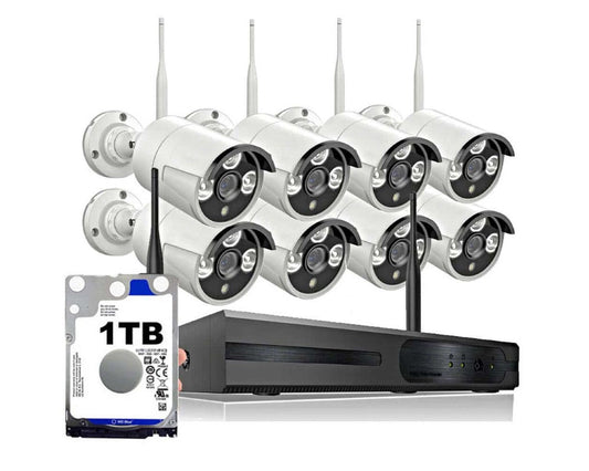 Wireless security camera system