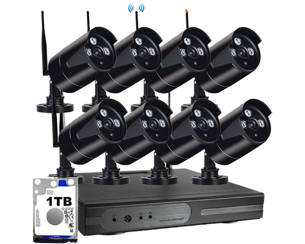 Wireless security camera system