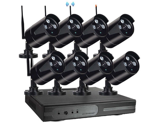 Wireless Security Camera System 8 Camera
