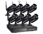 Wireless Security Camera System 8 Camera