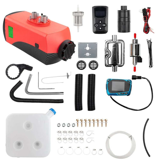 Diesel Air Heater 8KW 12V Parking Heater with LCD Monitor Remote 10L Tank
