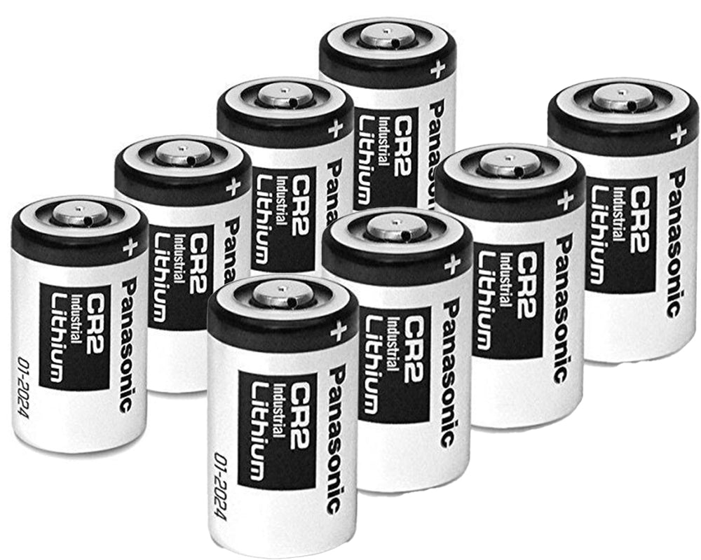 Panasonic CR2 Batteries 8Pcs