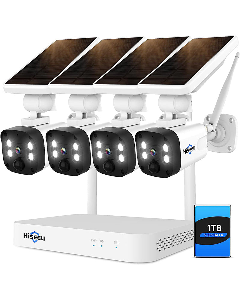 solar power wireless Camera System